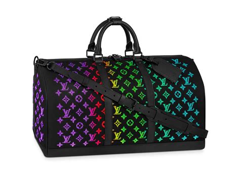 lv rgb bag|Louis Vuitton Keepall LED Monogram 50 Black .